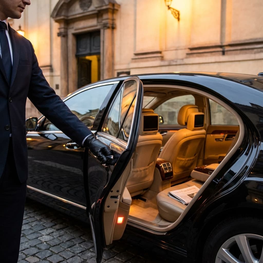 Professional corporate chauffeur Melbourne CBD